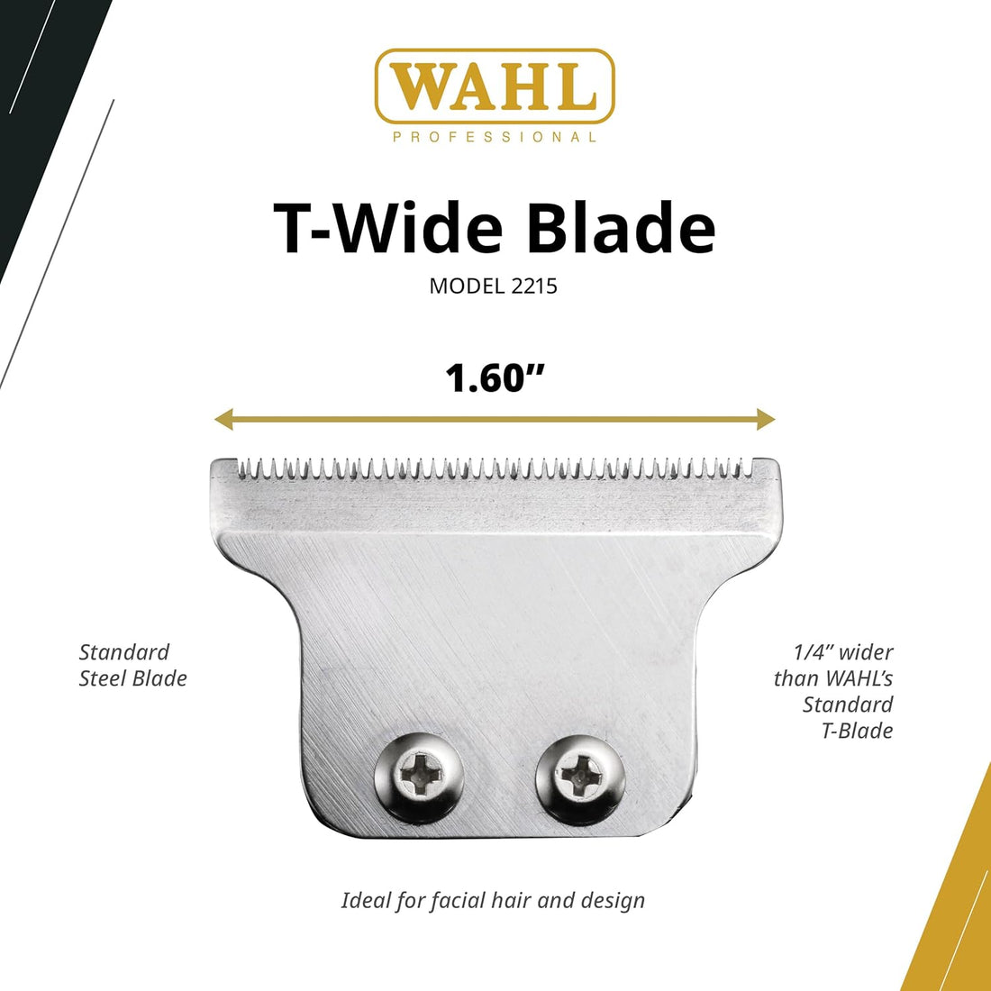 Wahl Detailer 2215 Tondeuse double large Lame en T